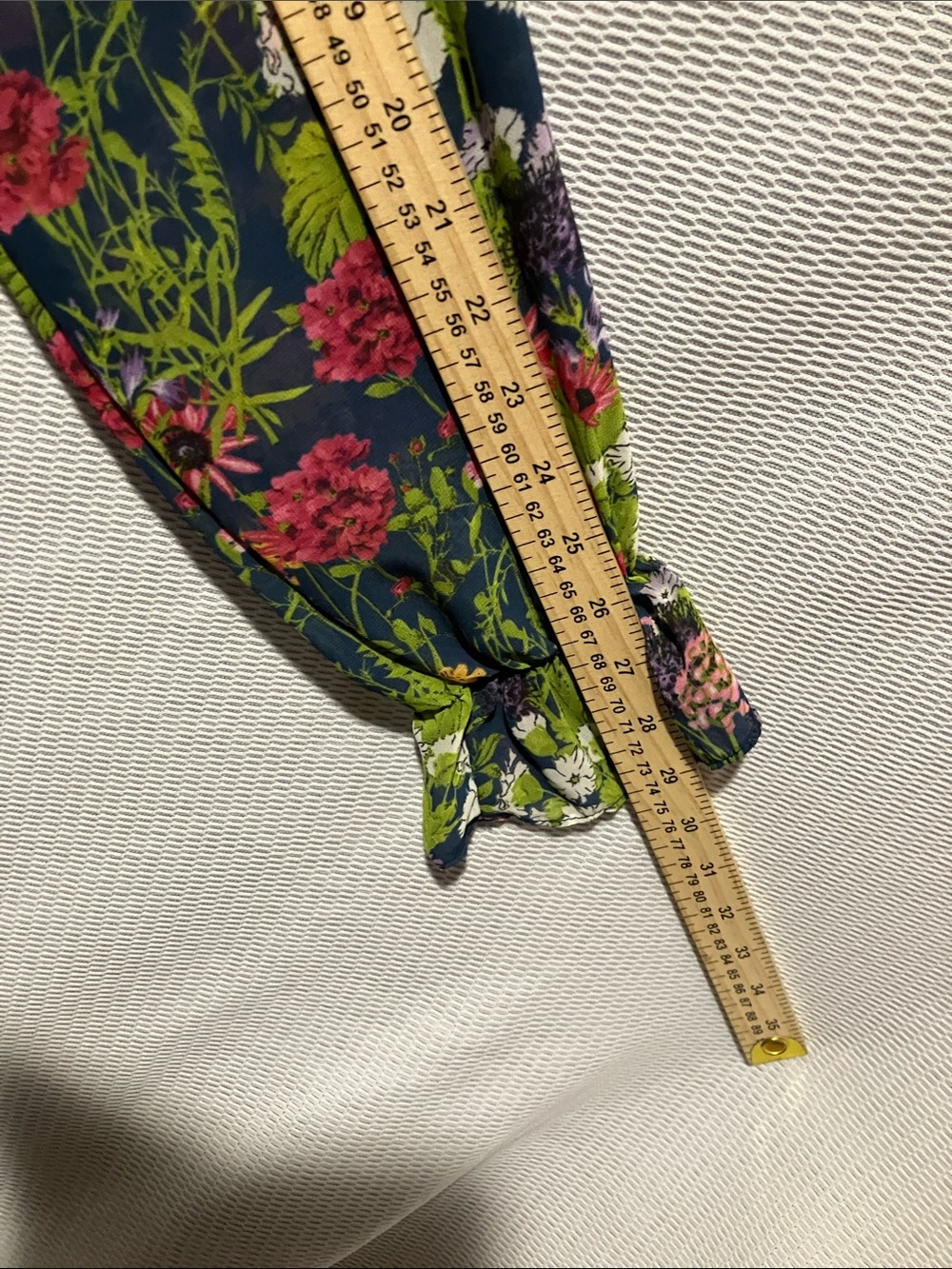TMTS Floral Ruffle High-Low Dress in Multicolor - Picture 7 of 10